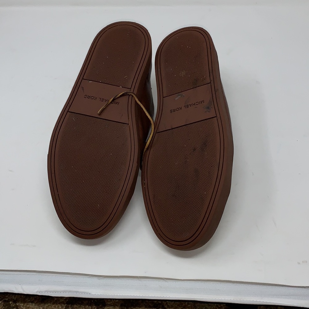 Michael Kors Men's Leather Sneakers - Picture 15 of 15
